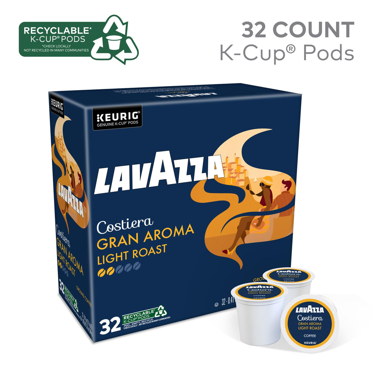 Lavazza Costiera Gran Aroma cozy-morning scene showcases citrus notes and warmth.