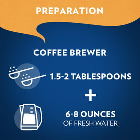 Pour over or drip brewer setup featuring Lavazza Costiera Gran Aroma