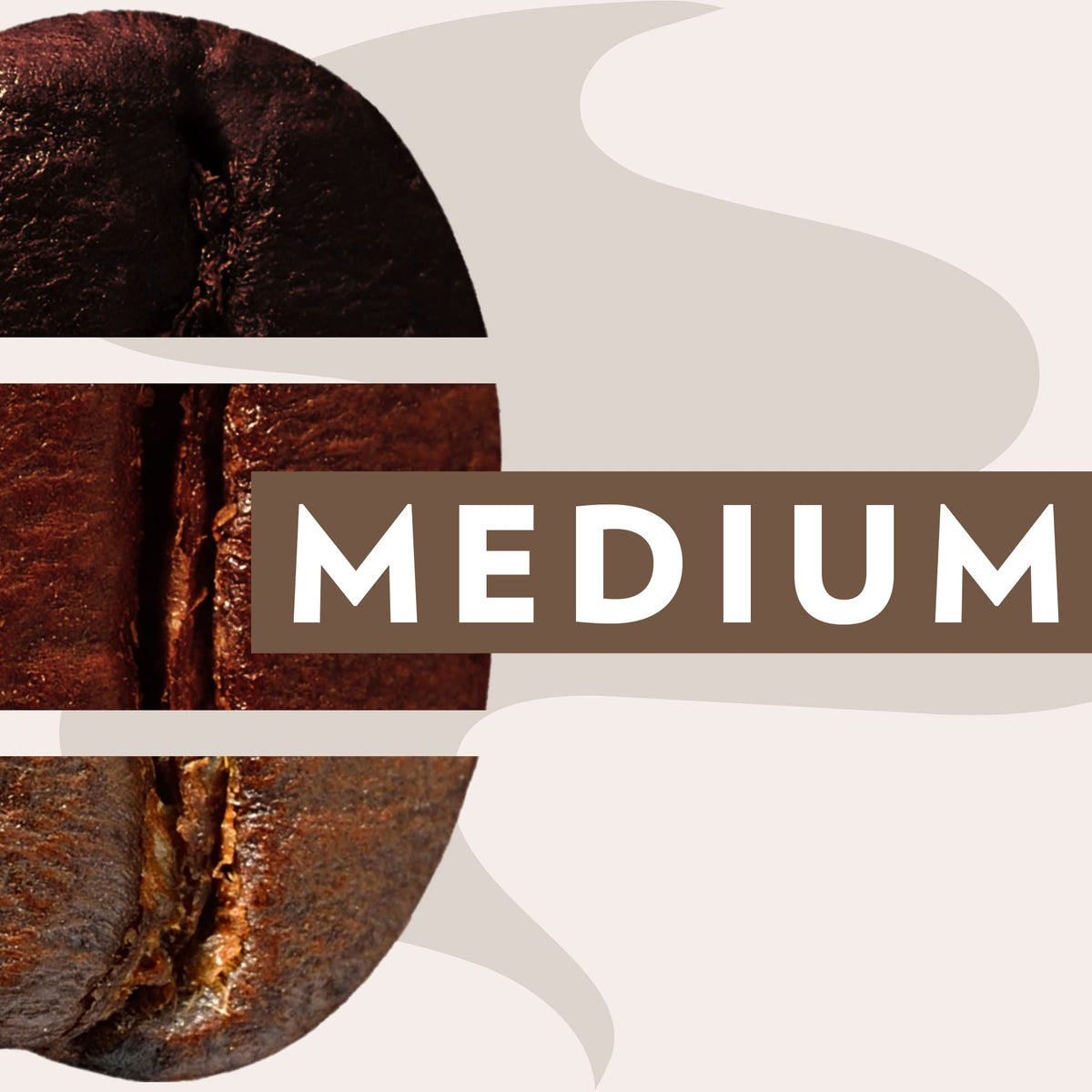 Medium roast profile delivering balanced flavor for daily use.