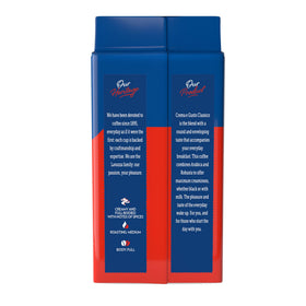 Bulk Lavazza Crema e Gusto 20-pack for home or office use.