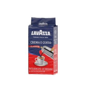 Lavazza Crema e Gusto Classico amber crema highlighting bold flavor and color
