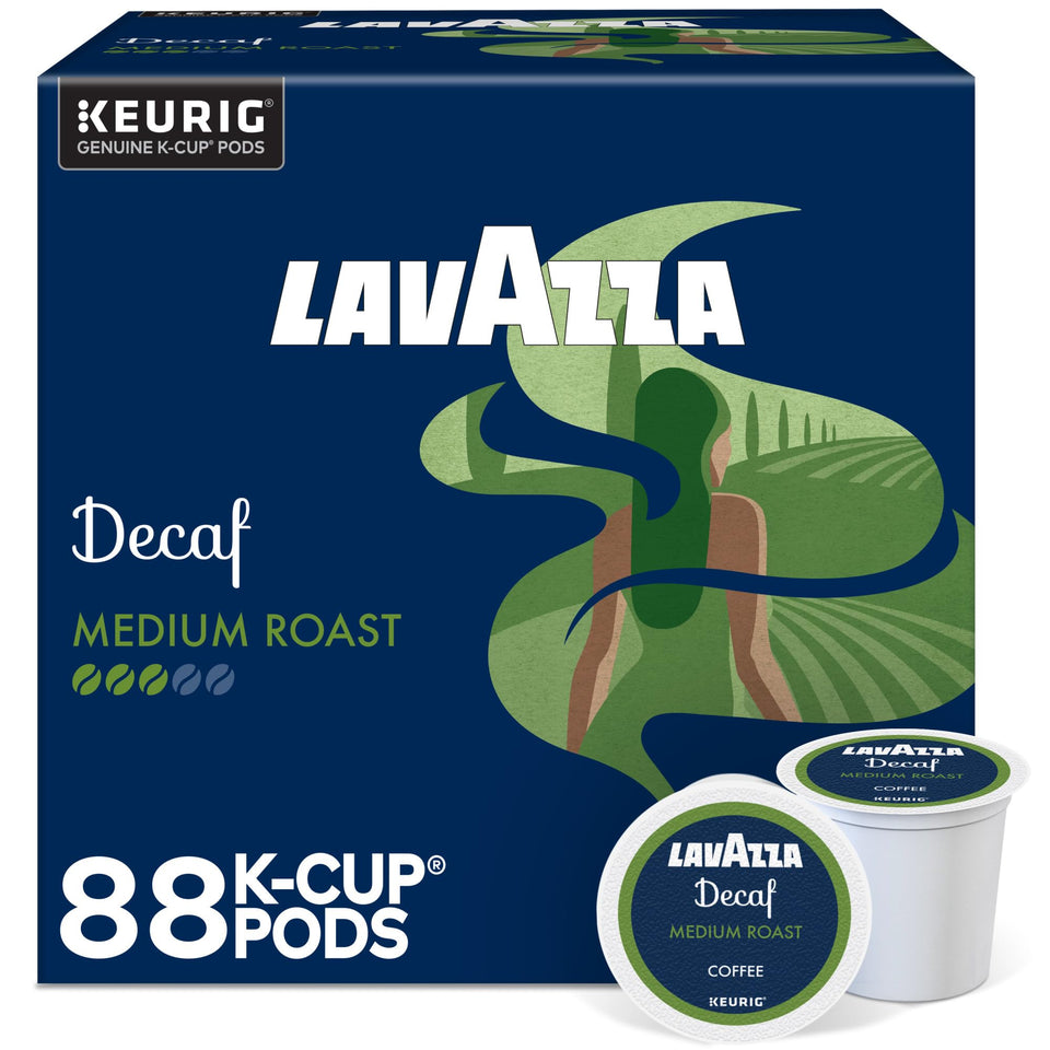 Lavazza Decaf K-Cup pod brewing a smooth morning cup