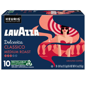 Front of Dolcevita Classico box highlighting branding and features.