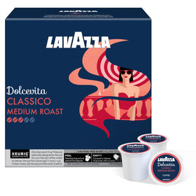 Italian Lavazza coffee pods for Dolcevita Classico at home