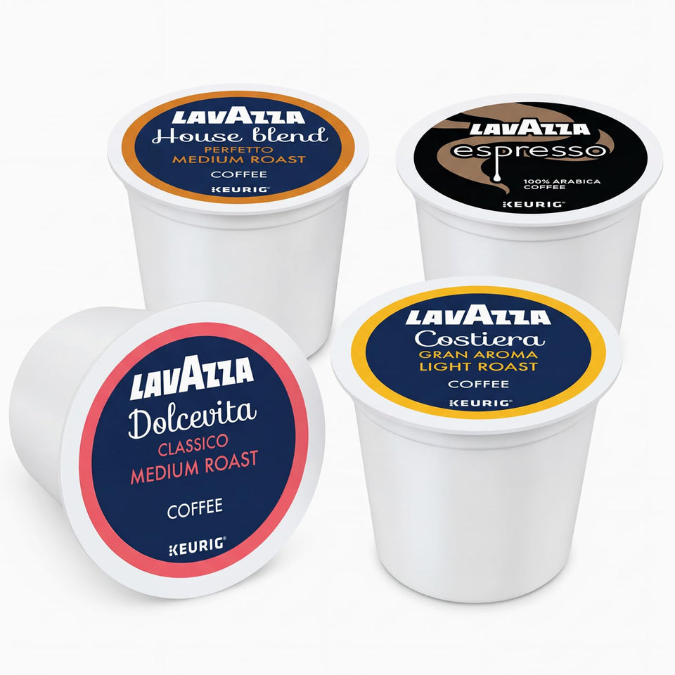 Lavazza Dolcevita Classico K-Cup pod for Keurig, rich aroma for mornings.