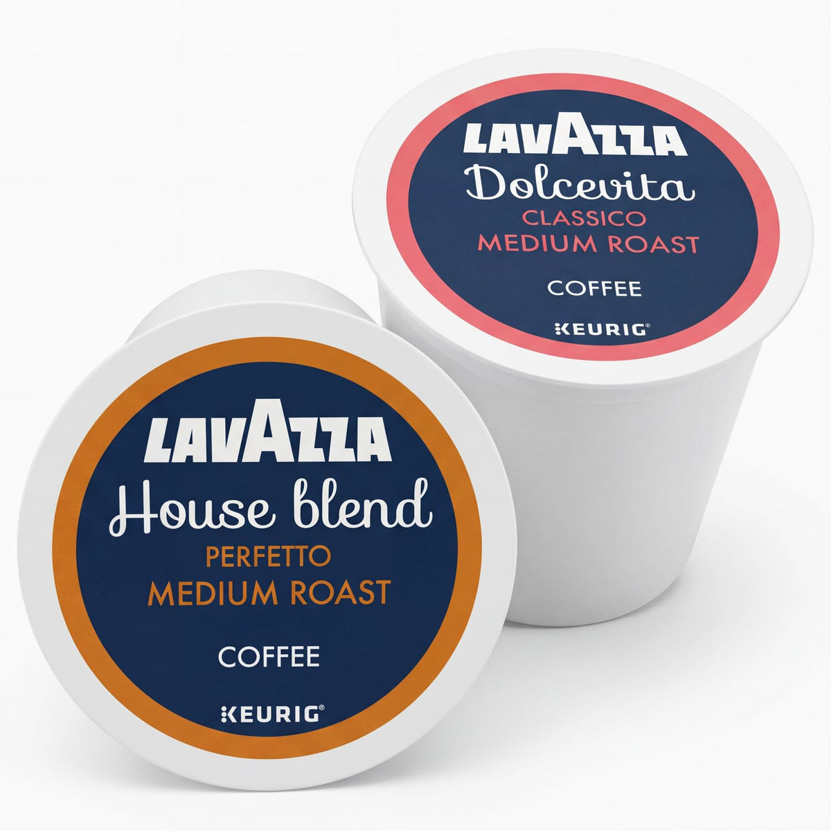 Lavazza Dolcevita Classico K-Cup pod for a smooth, balanced morning brew.