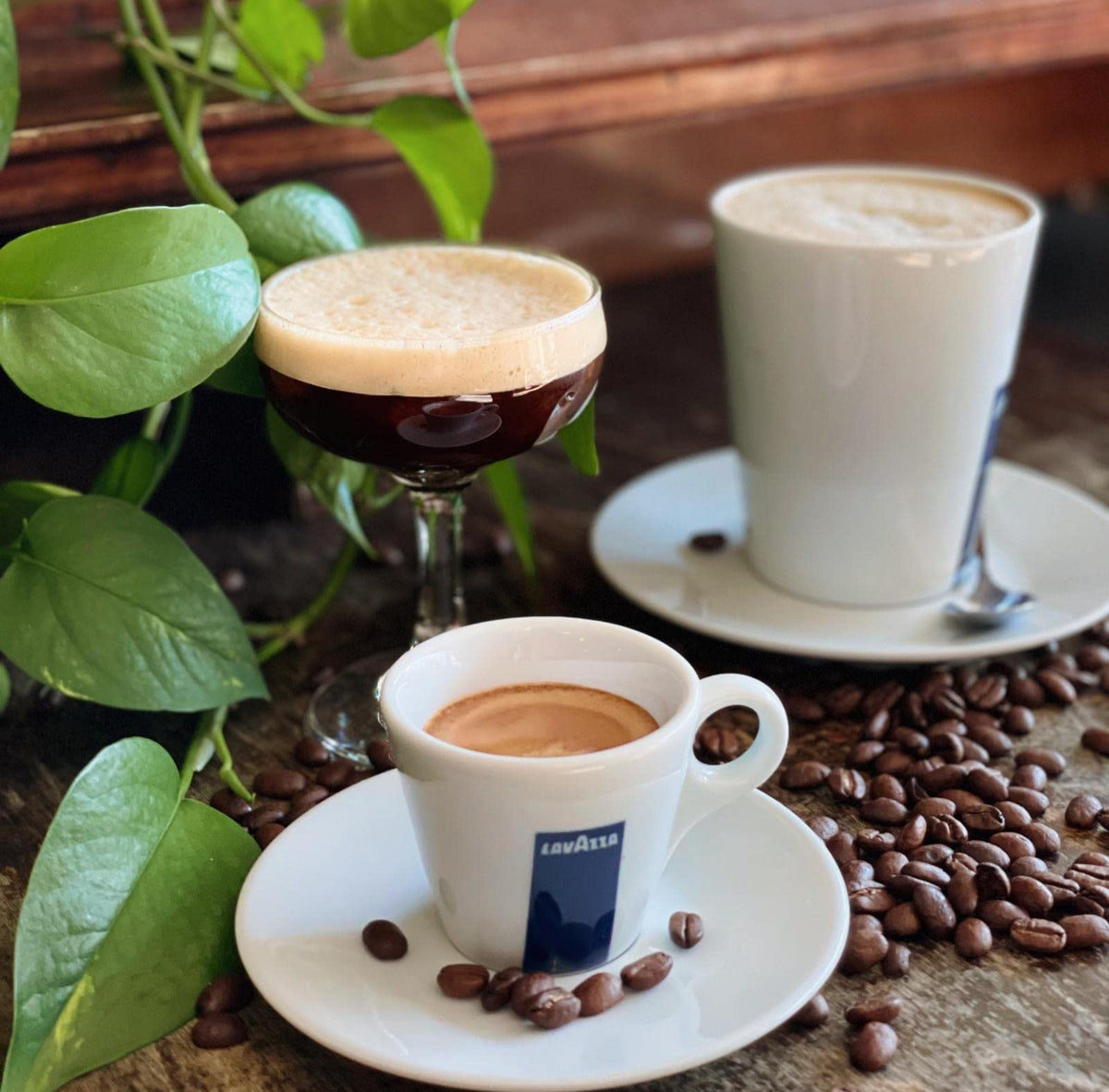Lavazza cup with steam capturing premium aroma for morning ritual