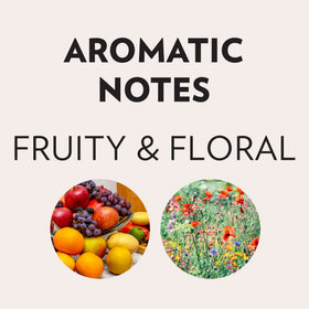 Lavazza Espresso aroma notes highlighting floral and fruit hints for today’s brew