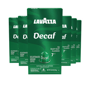 Lavazza Espresso Maestro DEK capsules for Nespresso Original machines, quick decaf espresso.