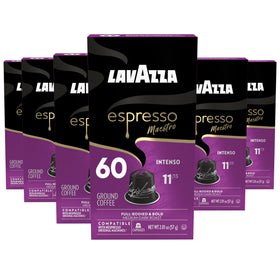 Lavazza Espresso Maestro Intenso capsules, 60-count box for quick bold espresso at home