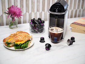 Lavazza heritage branding emphasizing a century of coffee craft