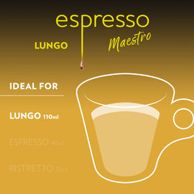 Lavazza Espresso Maestro Lungo compatible with Nespresso Original machines