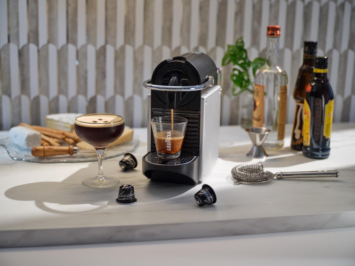 Chocolate and caramel aroma from Lavazza Maestro Ristretto.