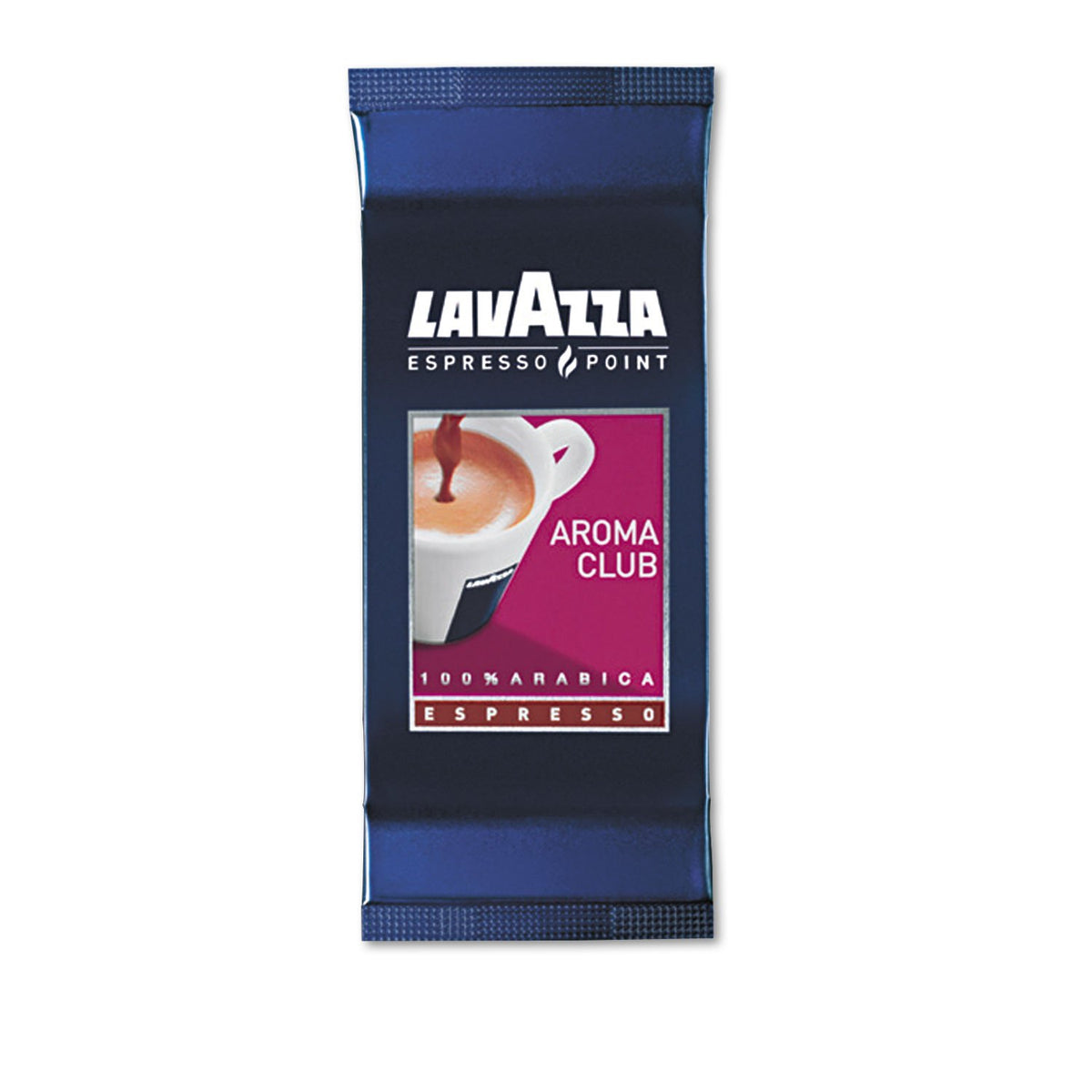 Lavazza Aroma Club 100% Arabica cartridges for Lavazza Point machines—easy, quick espresso.