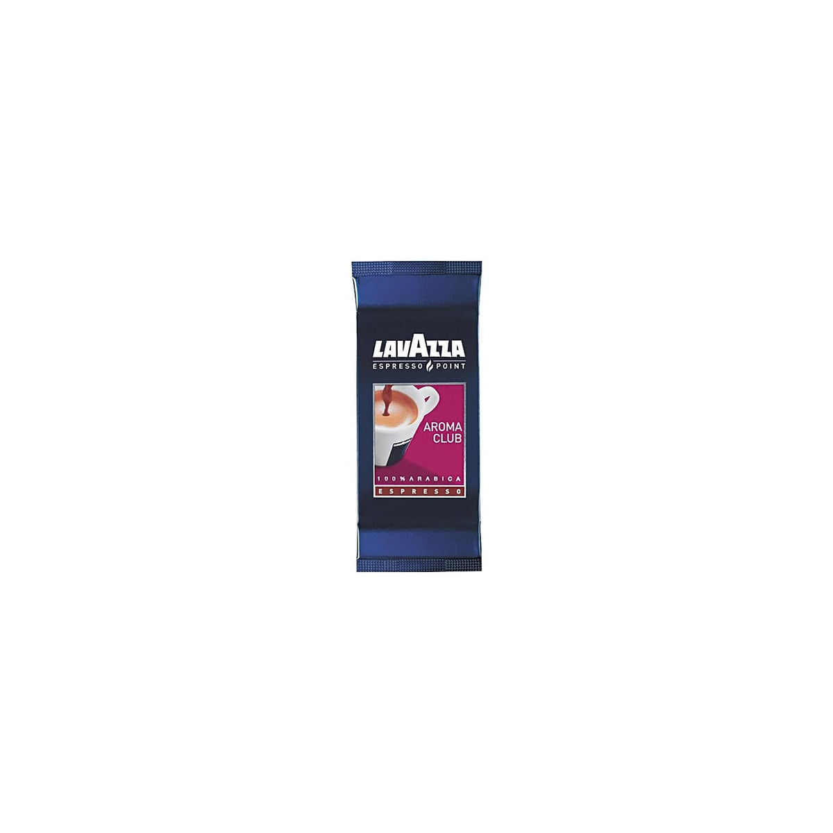 Lavazza Aroma Club 100% Arabica cartridge box ready for use in Lavazza Point machines.