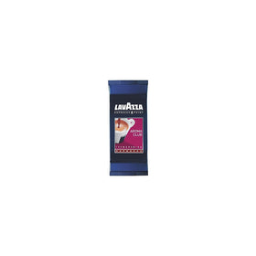 Lavazza Aroma Club 100% Arabica cartridge box ready for use in Lavazza Point machines.