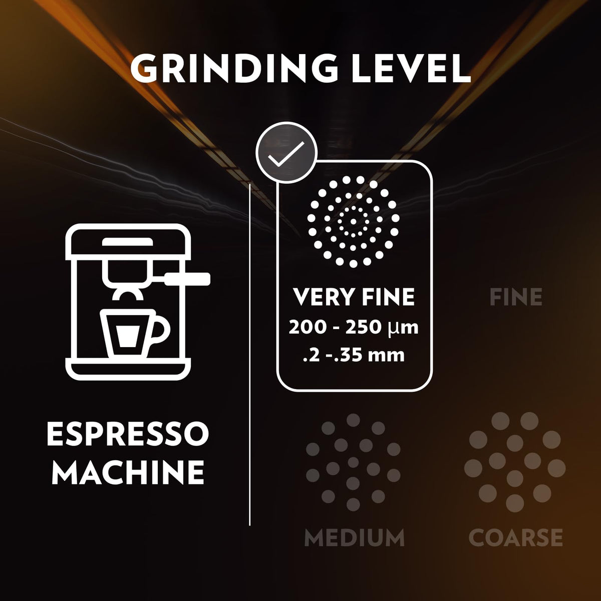 Lavazza espresso shot pouring image hints at quick, bold extraction.
