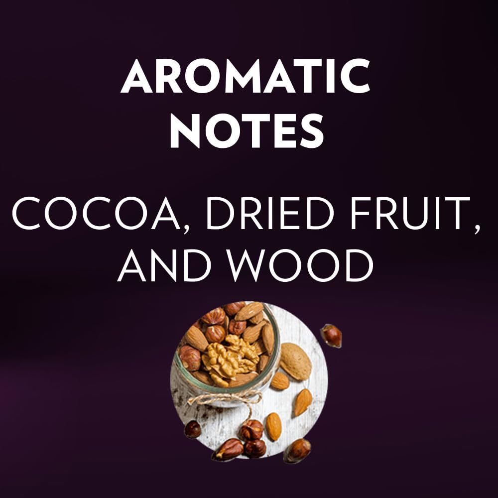 Lavazza Expert Espresso Intenso notes of cocoa and dried fruit entice the senses.