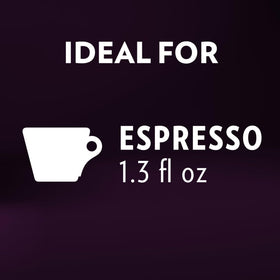 Slightly smoky finish in Lavazza Expert Espresso Intenso cup.
