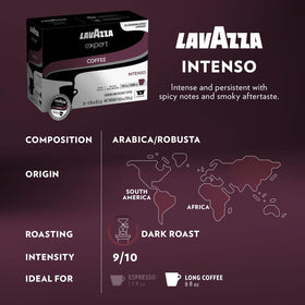 Lavazza Expert Variety Pack aromas reflect chocolate, florals, and fruity hints.
