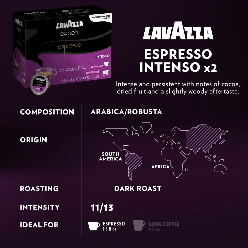 Lavazza Classy machine compatibility with Expert Variety Pack for easy brewing.
