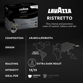 Lavazza Expert Variety Pack leverages century‑long expertise and sustainable sourcing.