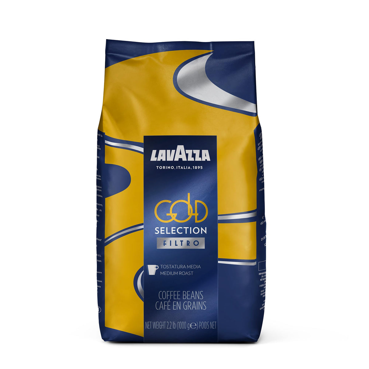 Lavazza Gold Selection bag shot for versatile drip brewing.