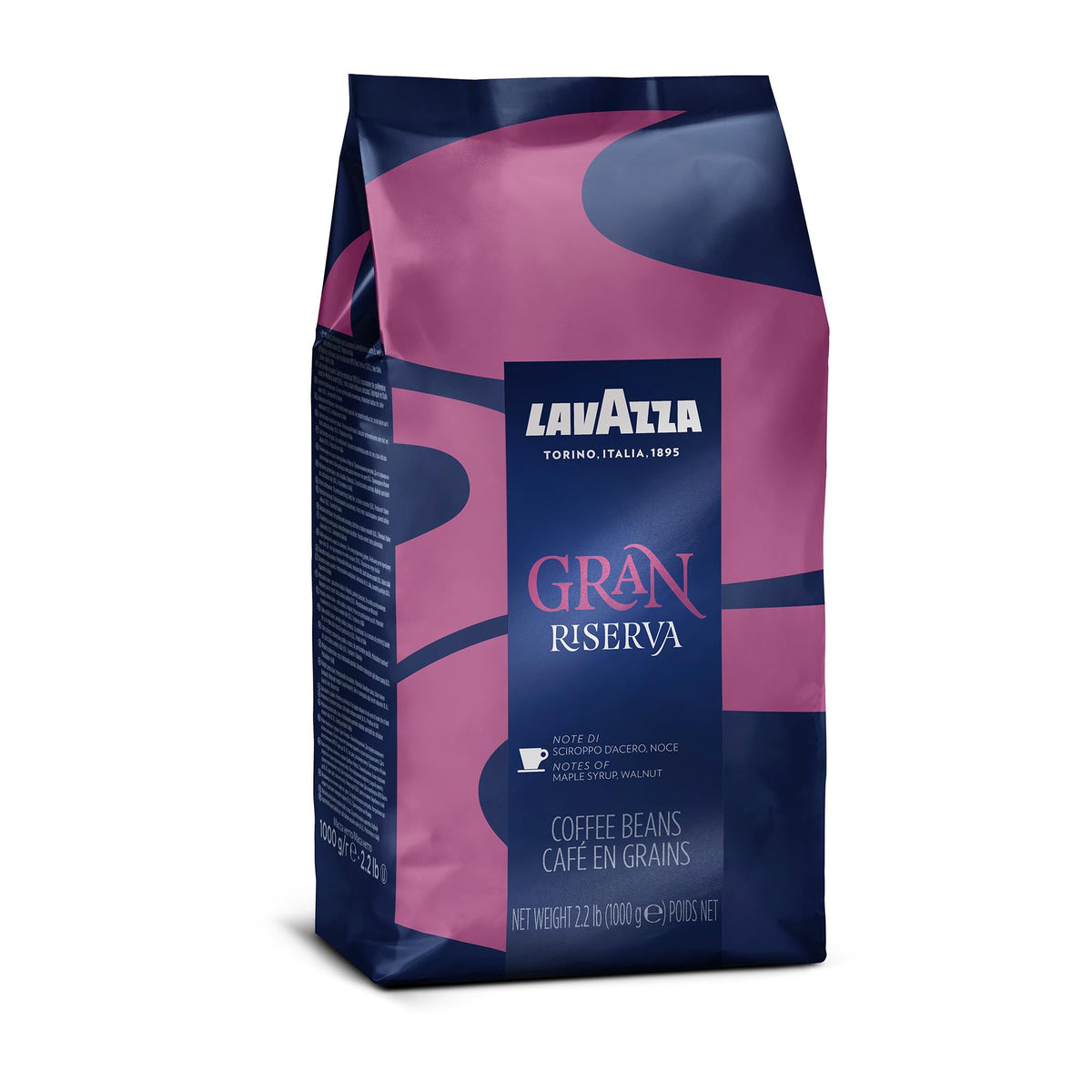 Lavazza Gran Riserva cup steaming espresso showcasing bold Italian roast