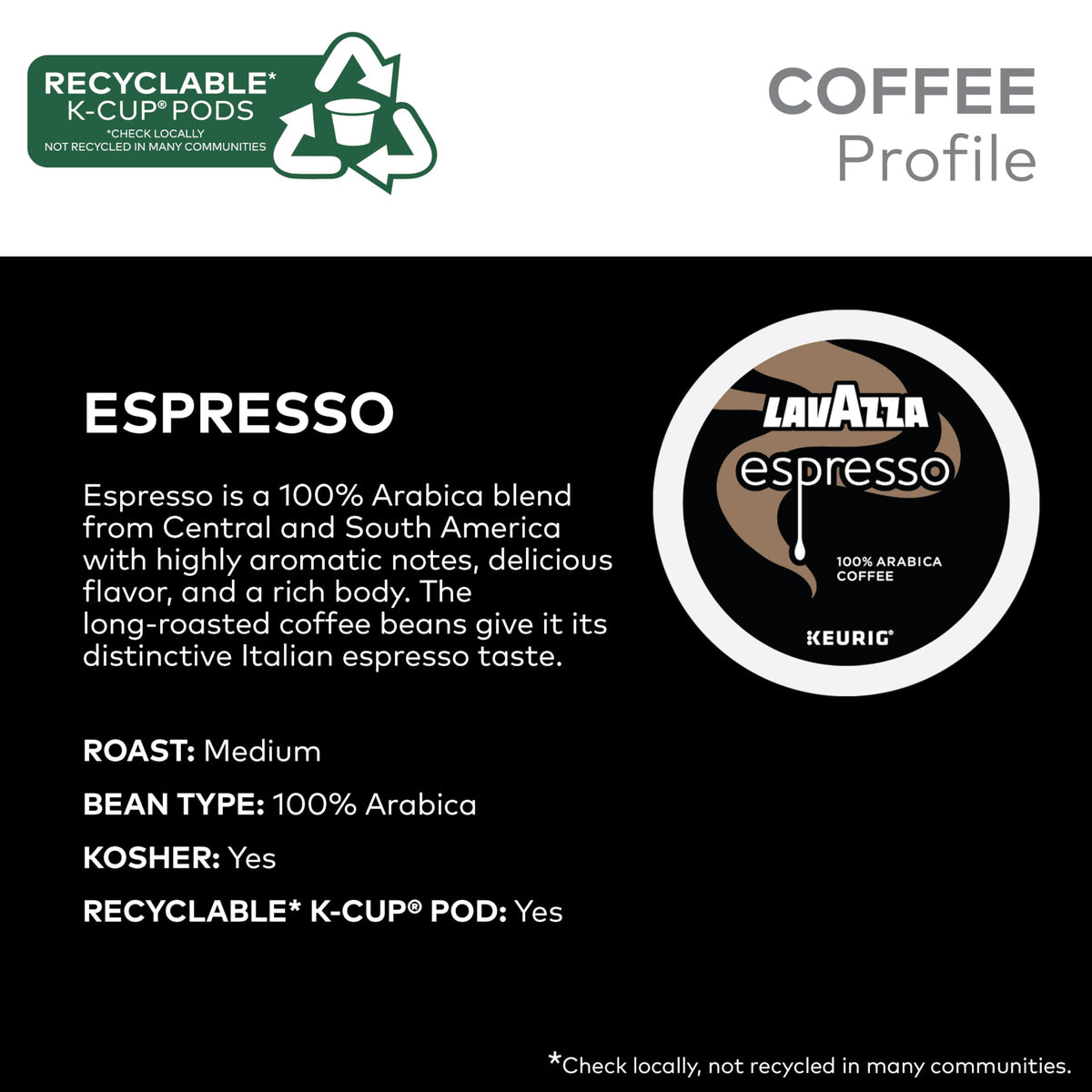House Blend Perfetto offers caramel notes in a velvety espresso-style cup.