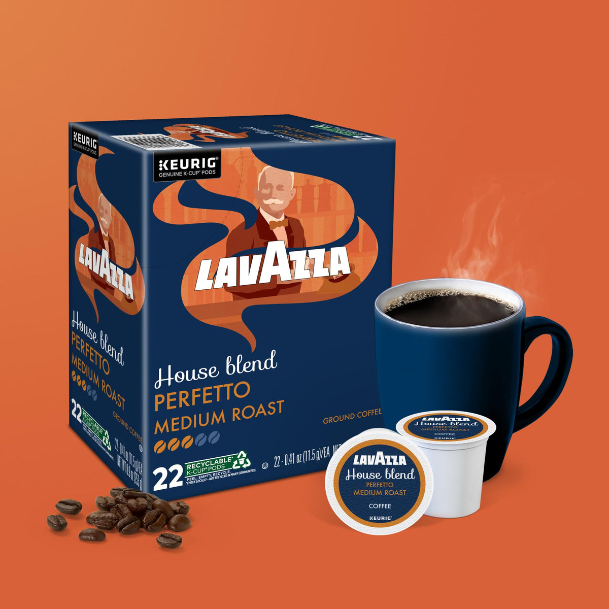 Kosher-certified Lavazza Perfetto for inclusive coffee moments.