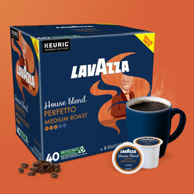 Lavazza House Blend Perfetto kitchen counter scene for everyday use.