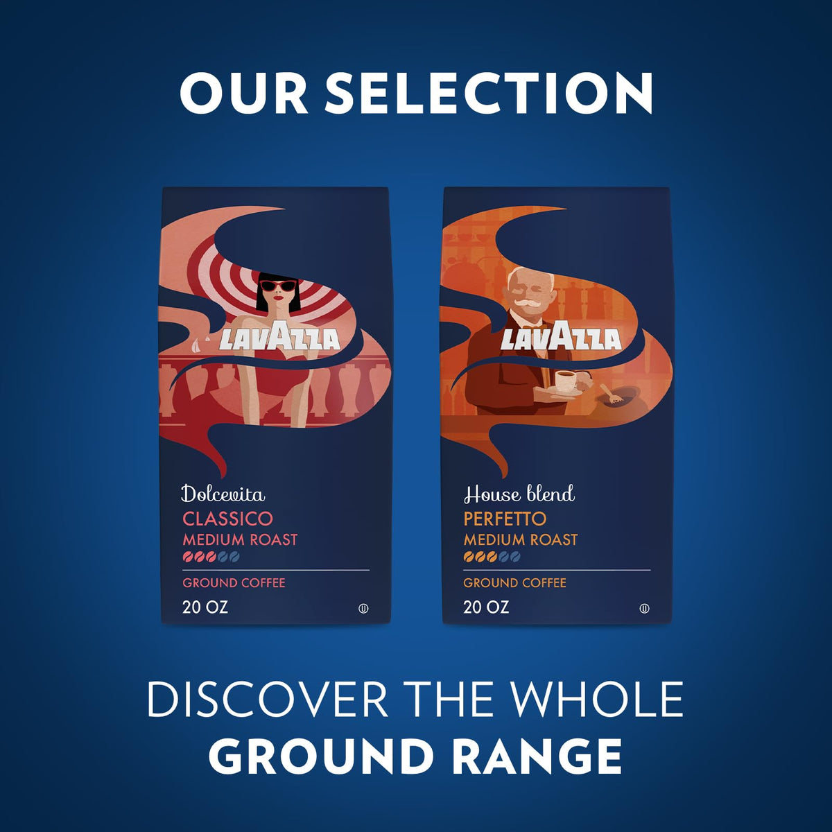 Lavazza House Blend Perfetto Rich Velvet Pour; premium aroma enhances every coffee moment.