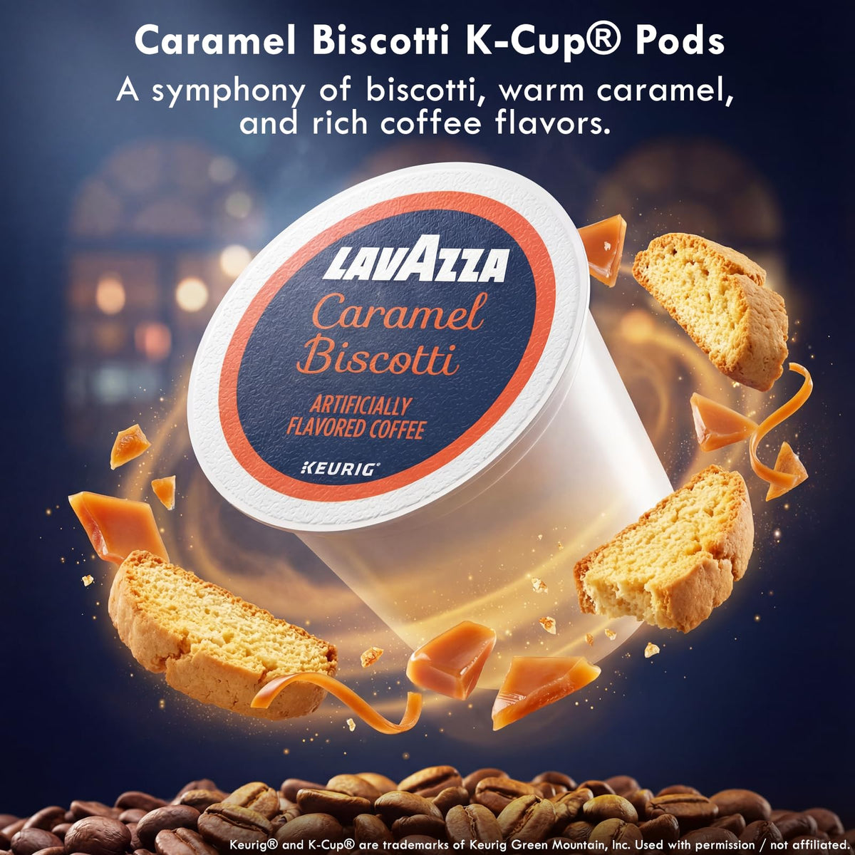 Lavazza Keurig-compatible coffee pods for quick, mess-free single-serve brews