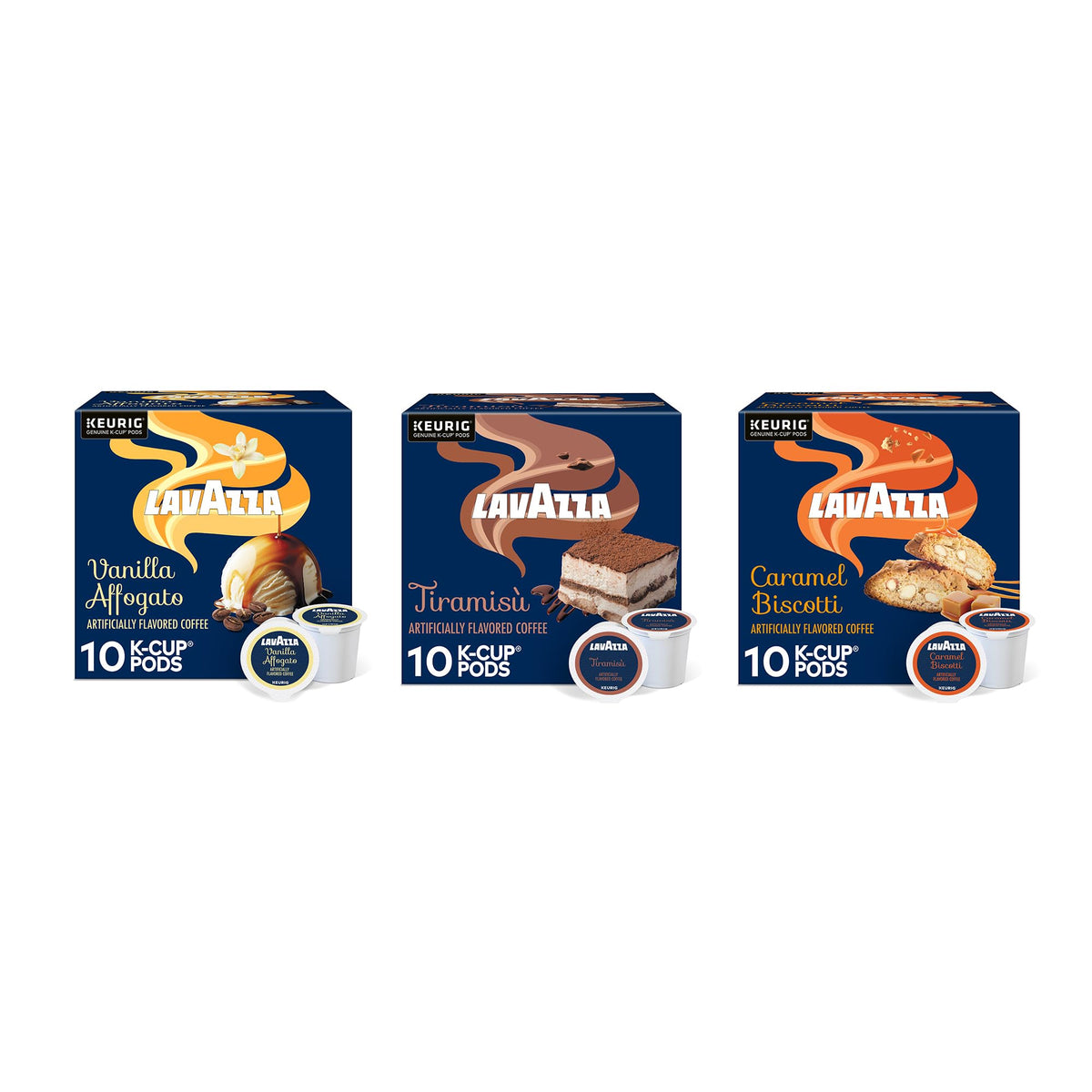 Lavazza Keurig flavor pack front view for quick mornings