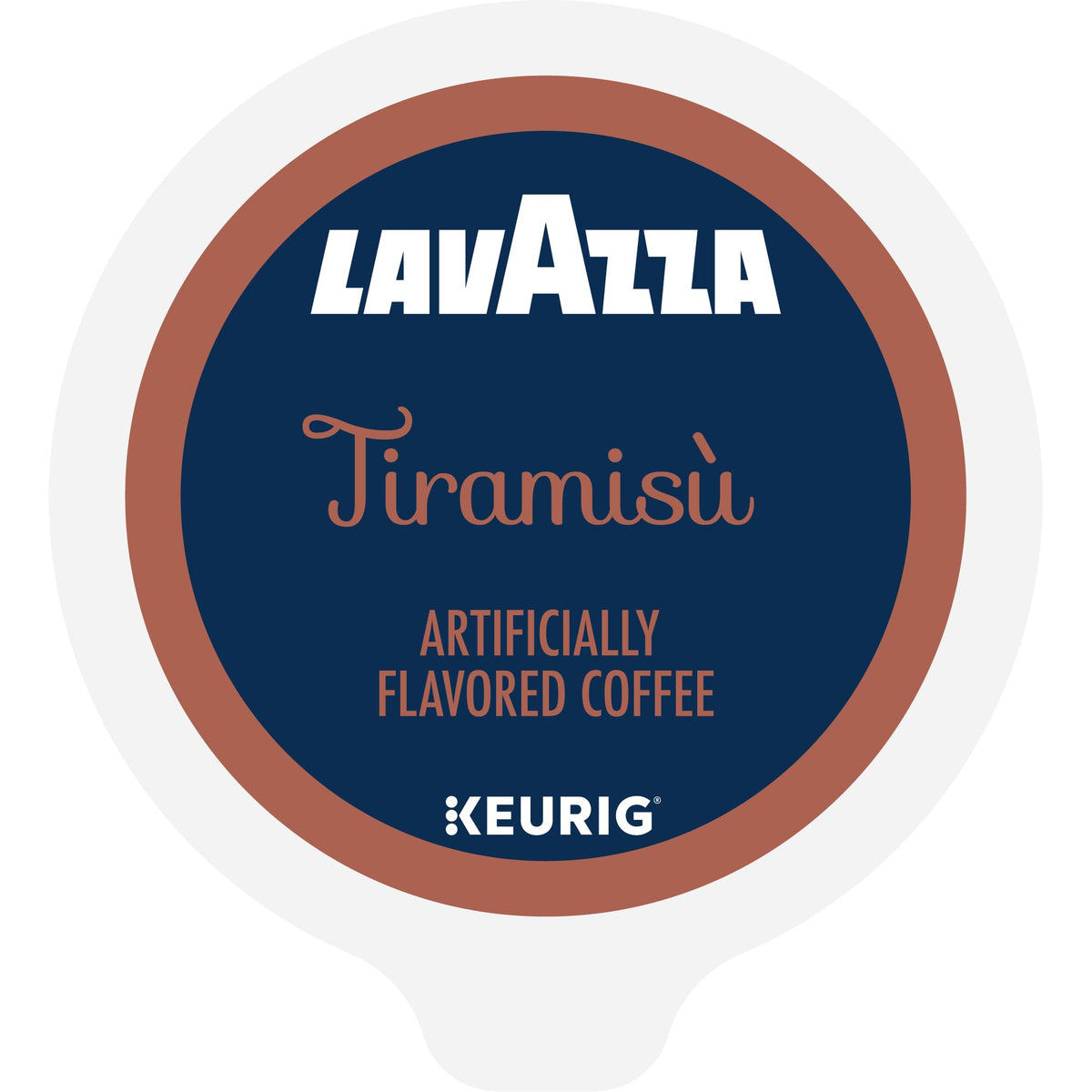 Lavazza Vanilla Affogato pod close-up with vanilla aroma