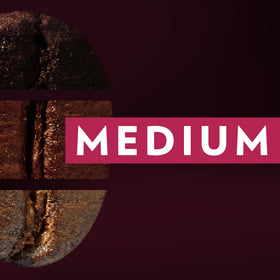 Medium roast with 9/13 intensity for a balanced, full-bodied espresso.