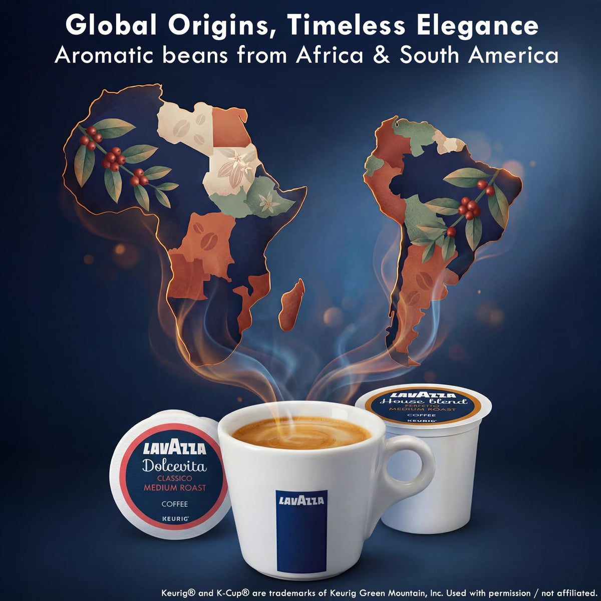 Medium roast delivers a fuller body with approachable flavor.