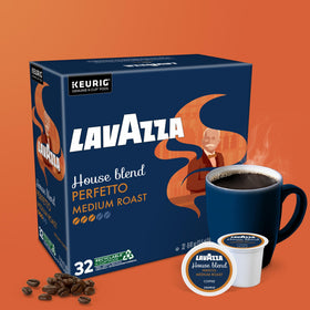Lavazza Perfetto supports a morning routine with convenient pod brewing.