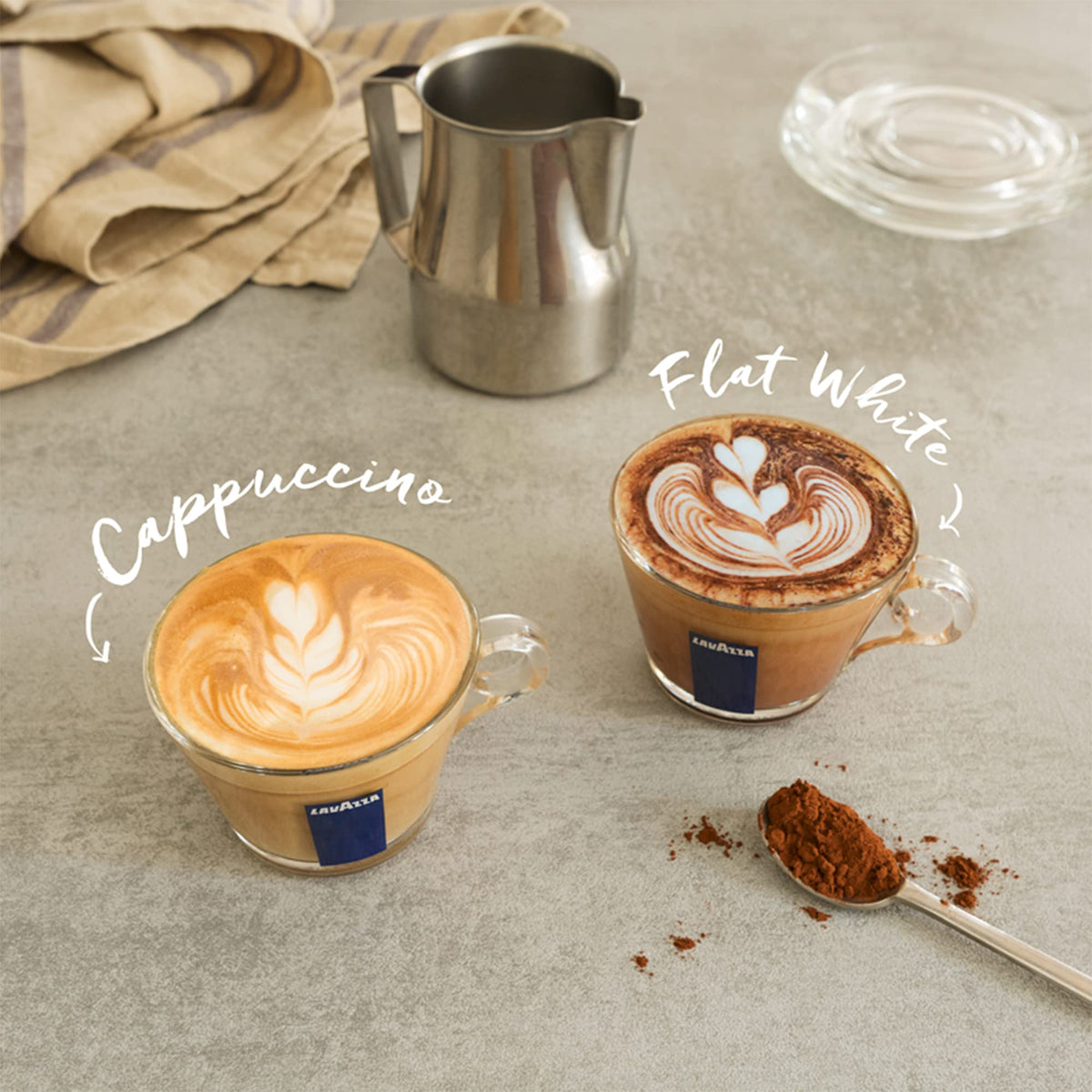 Aroma notes florals and fruits highlighted by the Qualità Oro blend.