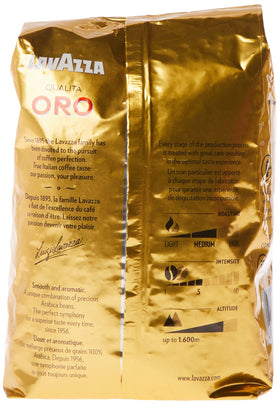 Lavazza Qualità Oro crema pour over cup showcasing full-bodied flavor.