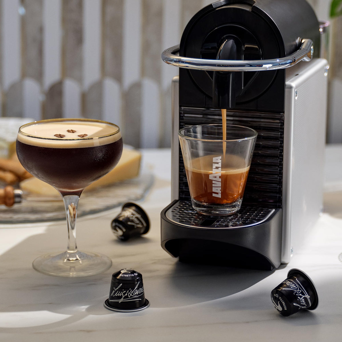 Lavazza Ristretto Noble morning ritual starter with bold kick.
