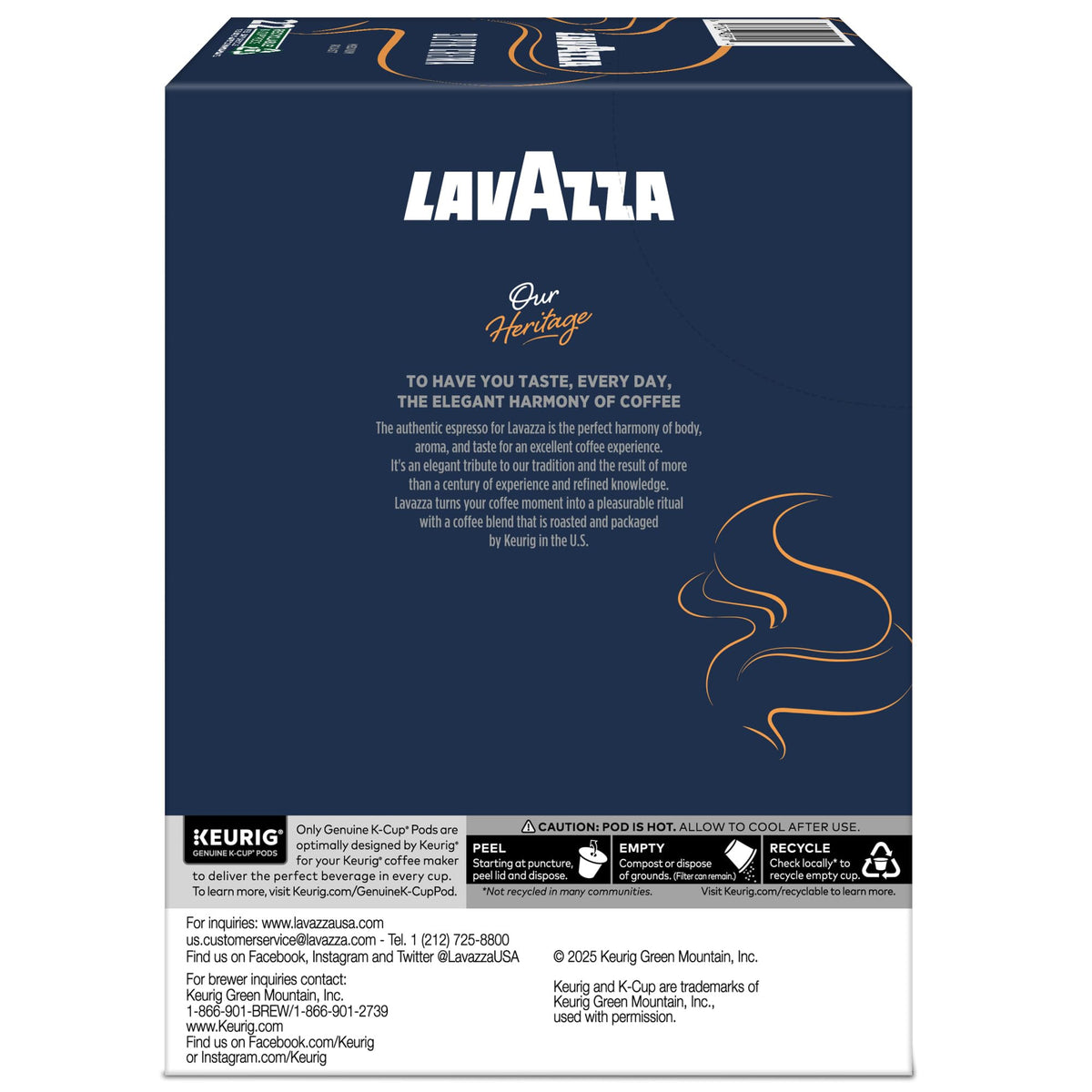 Lavazza Super Crema four pack 22 count bundle for home brewing