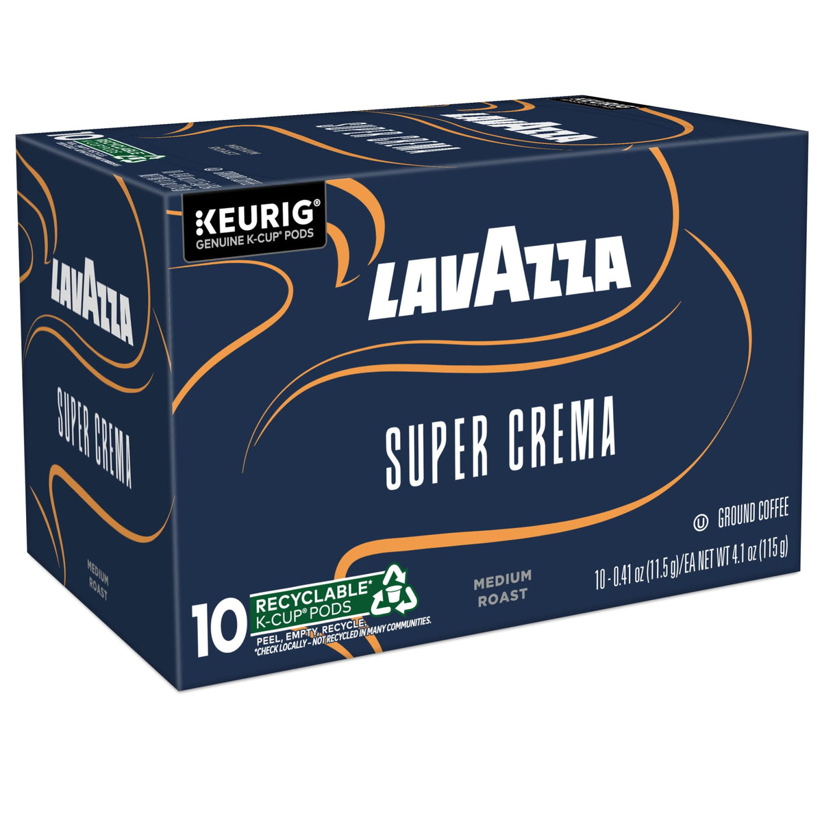 Lavazza Super Crema aroma fills kitchen during morning routine