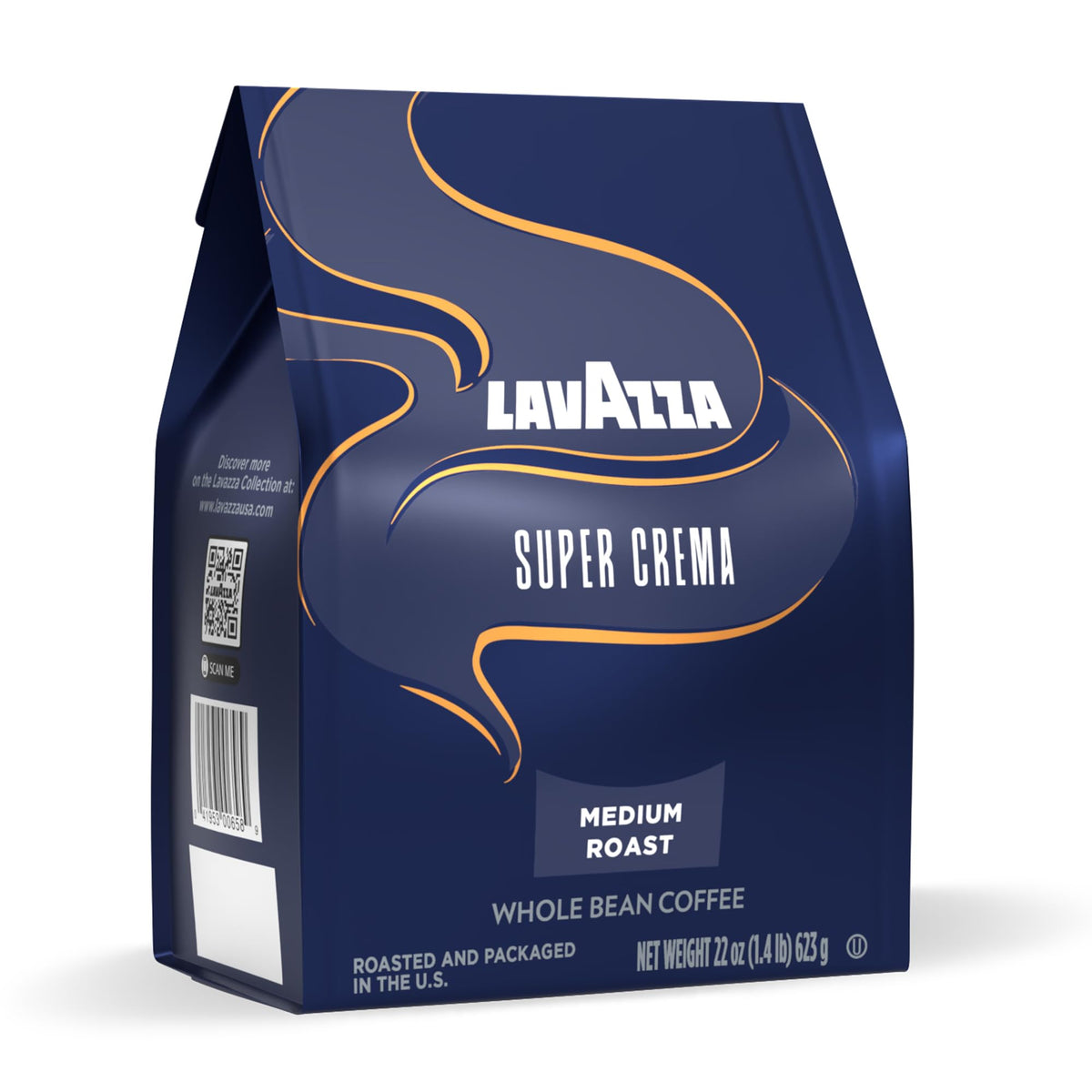 Lavazza Super Crema morning mug scene for a smooth start.