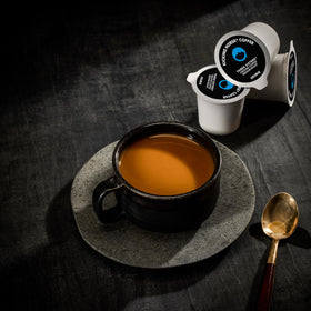 Lavazza Three Sisters recyclable K-Cup pod packaging concept.