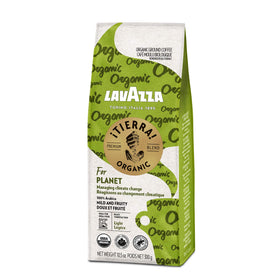 Lavazza Tierra Organic Planet ground coffee ideal for French press and drip