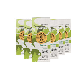 Lavazza Tierra Organic Planet ground coffee pack of 6 for home brewing