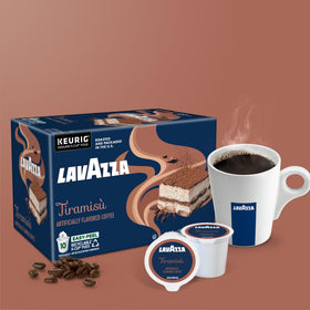 Keurig-compatible Tiramisù pod ready to brew in minutes