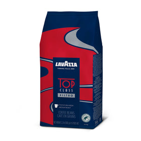 Lavazza Top Class bag opened showing rich aroma inviting a moment of pause