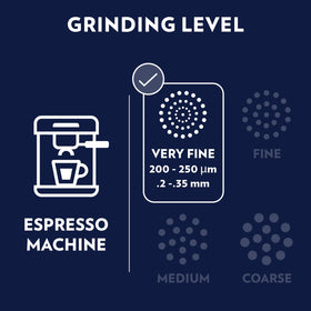 Lavazza Top Class whole beans in a glass jar, ready to grind for premium crema.